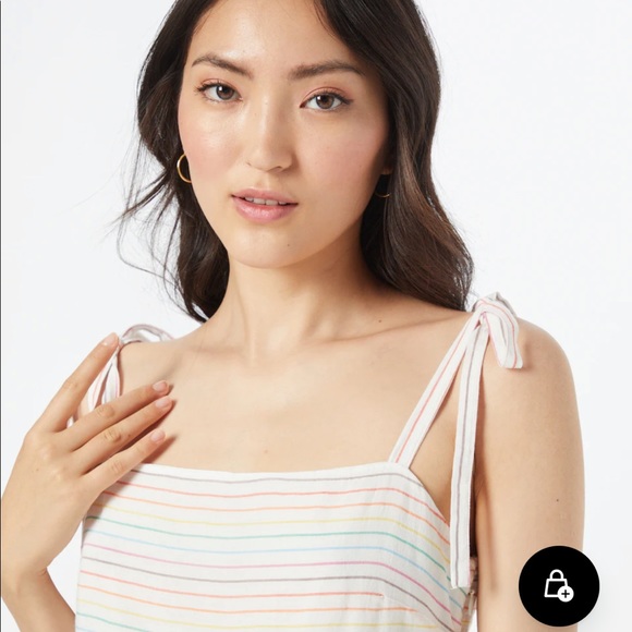 Super cute summer dress - tie knot and fully lined - Picture 4 of 10